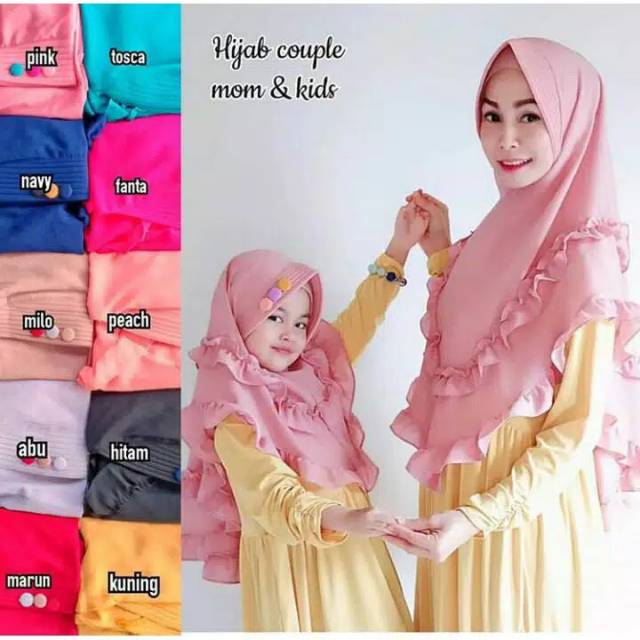 Jual jilbab couple | Shopee Indonesia