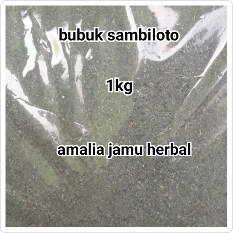 

herbal bubuk serbuk sambiloto / herbs powder the creat 1kg