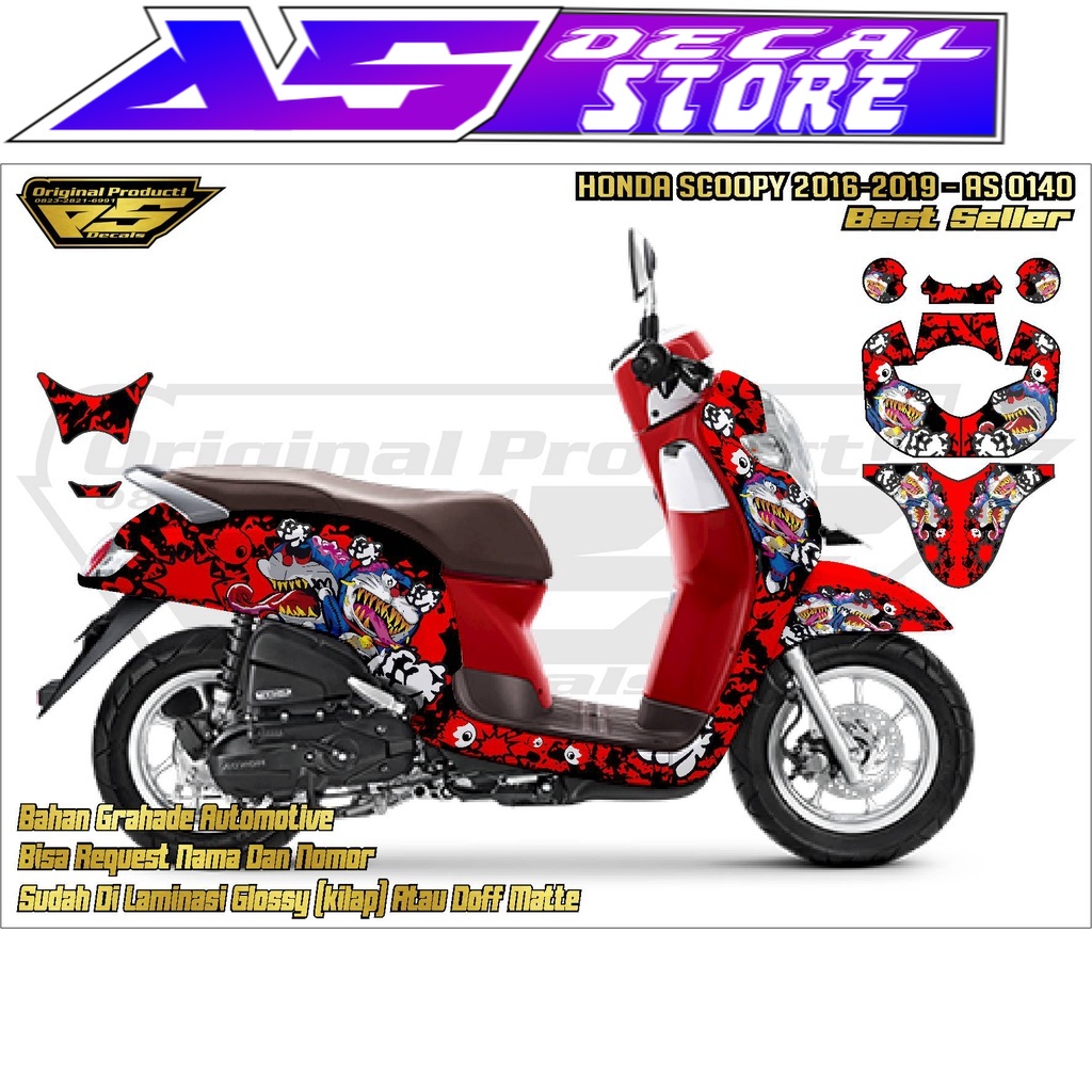 Harga Stiker Custom Motor Scopy Terbaru Jun 2025 | BigGo Indonesia