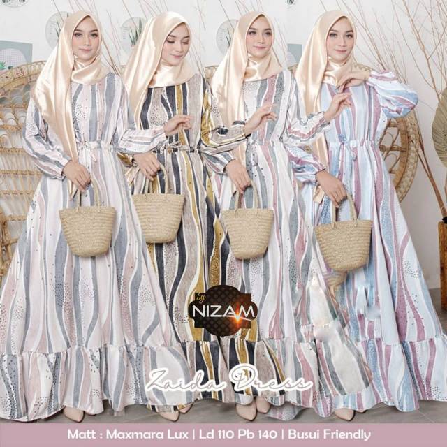 zaida dress by nizam
