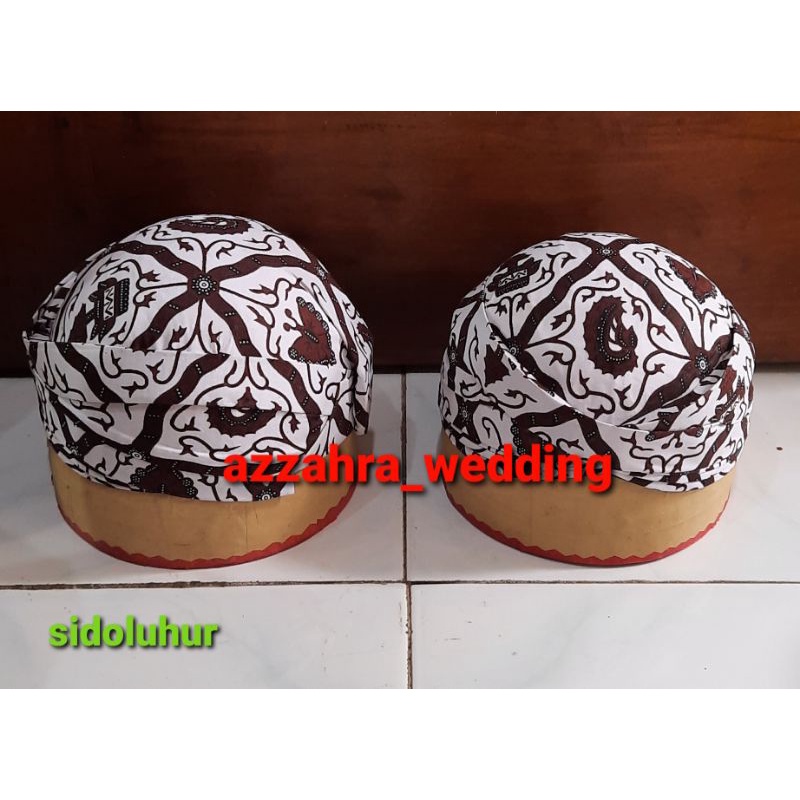 BLANGKON SOLO MOTIF BATIK