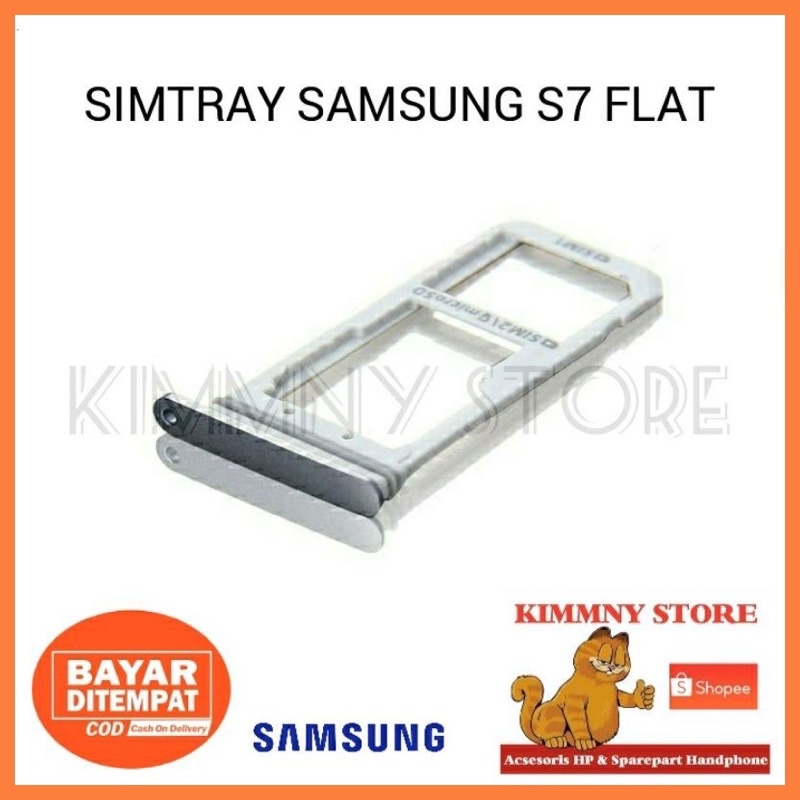 SIMTRAY SLOT SIM CARD TEMPAT KARTU SIM CARD SAMSUNG GALAXY S7 FLAT