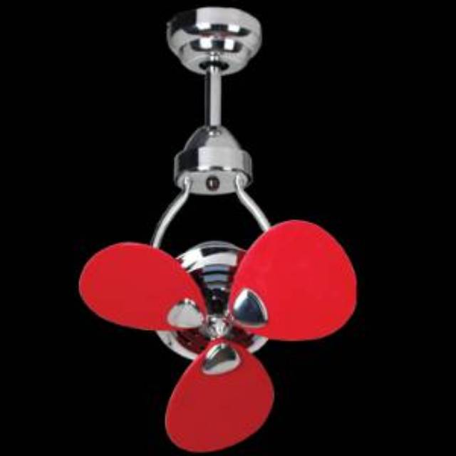 Kipas Angin MT.Edma MINI Chrome ( Red )