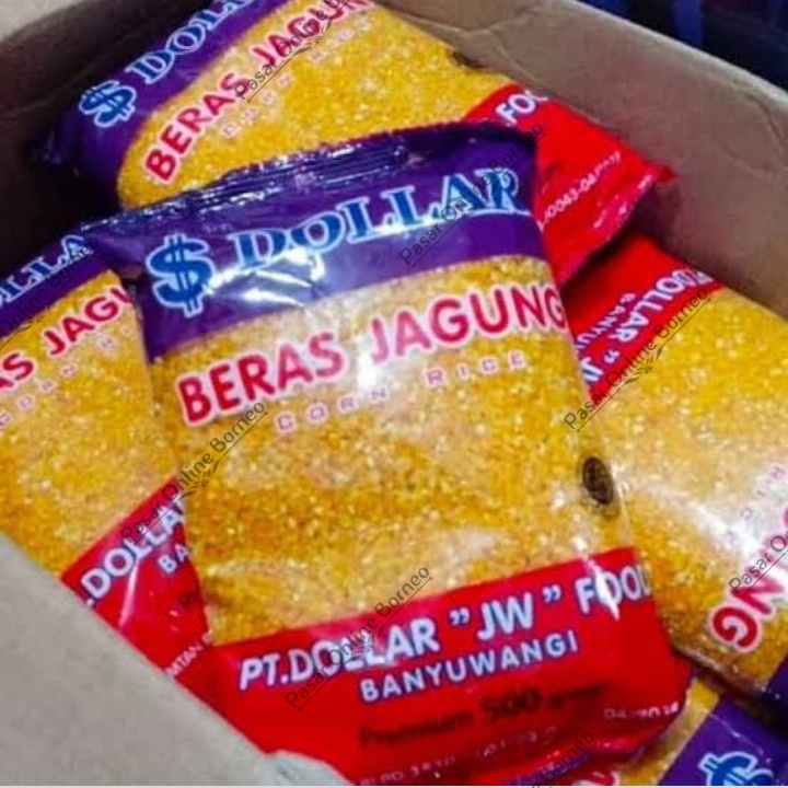 Beras Jagung Cap Dollar 500 Gram