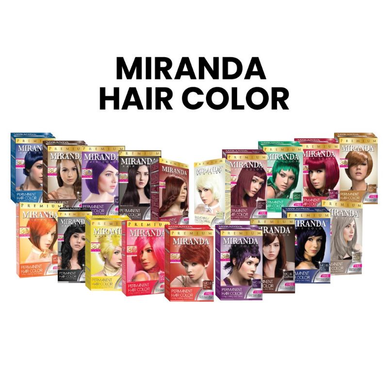 Miranda Hair Color/Semir Rambut 30ml