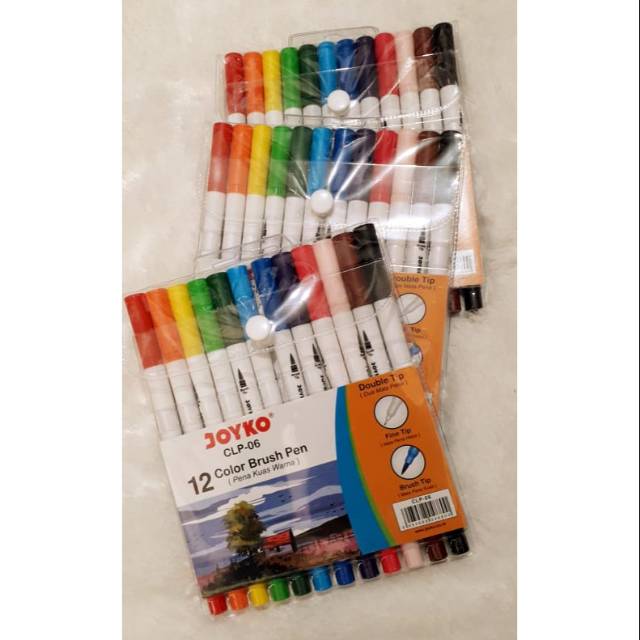 

Joyko 12 color brush pen