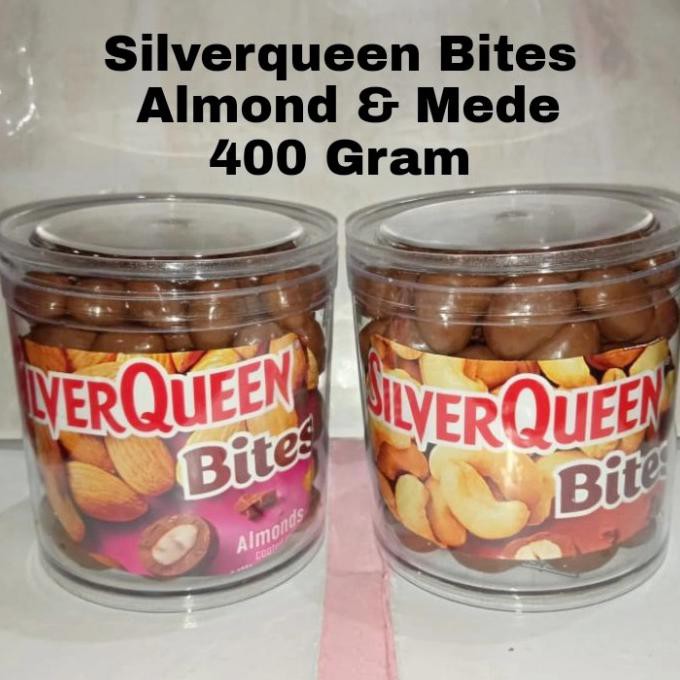 

PROMO COKLAT SILVERQUEEN BITES MEDE ALMOND 400 GRAM MURAH - MEDE