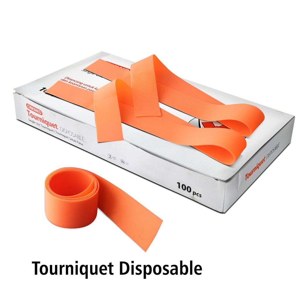 Tourniquet disposable box'100s Onemed