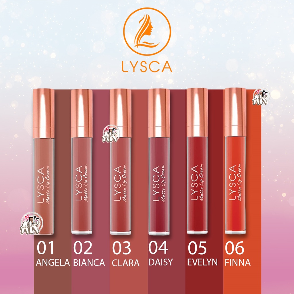 LYSCA MATTE LIP CREAM / EXCLUSIVE MATTE LIP CREAM NO. 01-06