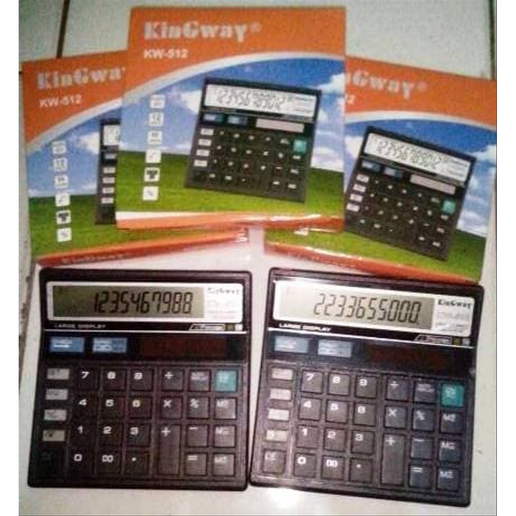 

Unik Kalkulator 12 digit electronic calculator kingway Terlaris