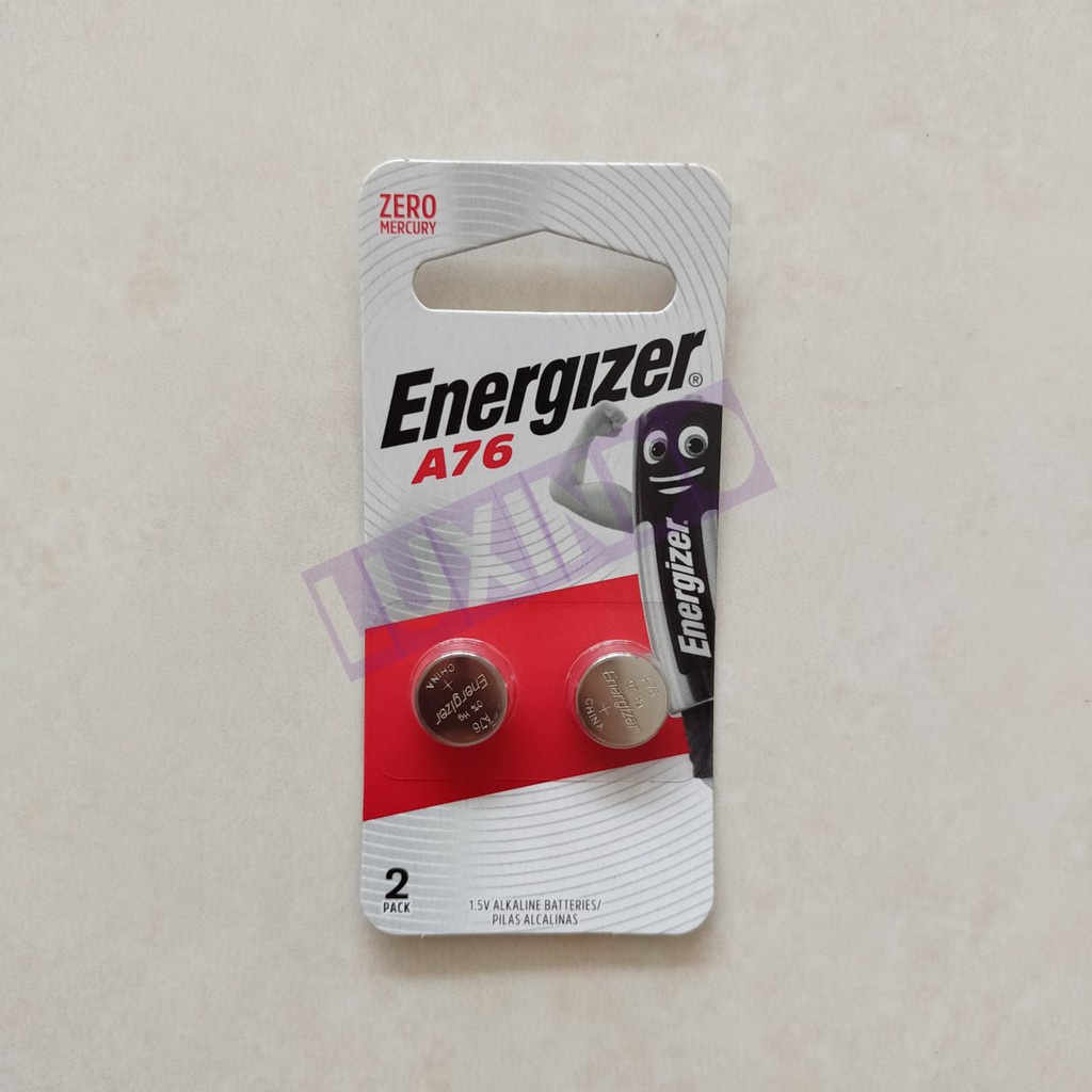 Baterai/Battery/Batere  Energizer LR44/A76 Promoo