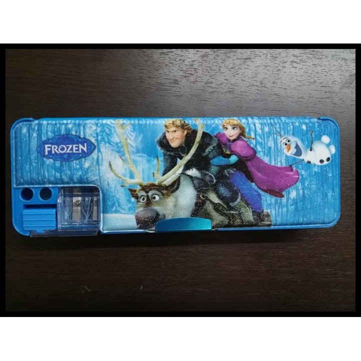 

Ready Stock Kotak Pensil / Tempat Pensil Magnet Karakter Frozen , Hello Kitty