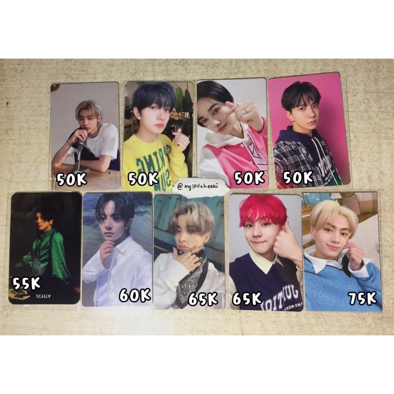 Photocard enhypen sunghoon heeseung ni-ki jungwon jay sg22 bene naver mdo manifesto bene holo wv hol