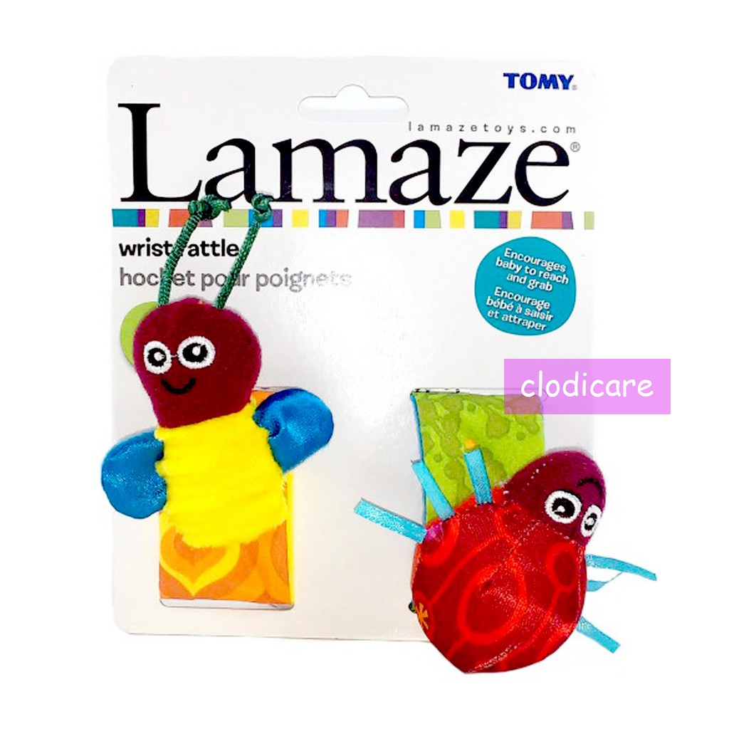 Gelang Rattle Bayi Lamaze Mix Isi 2 Lamaze