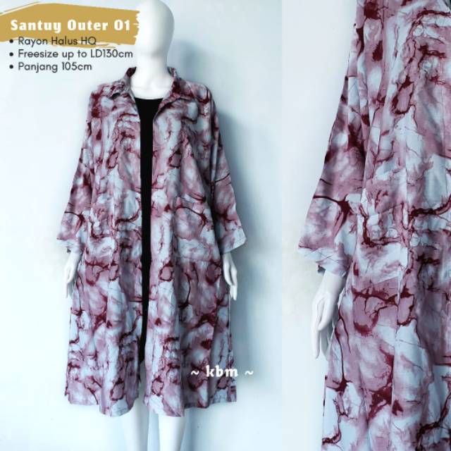 Santuy outer ori batik solo