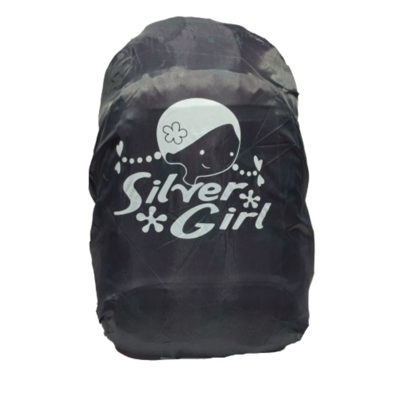 Tas ransel sekolah wanita remaja backpack kekinian Silver Girl by Alto Import Original 79460V1