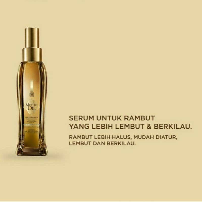 L'Oreal Professionnel Mythic Oil Hair Serum 100 mL | Serum Rambut LOREAL Mythic Oil