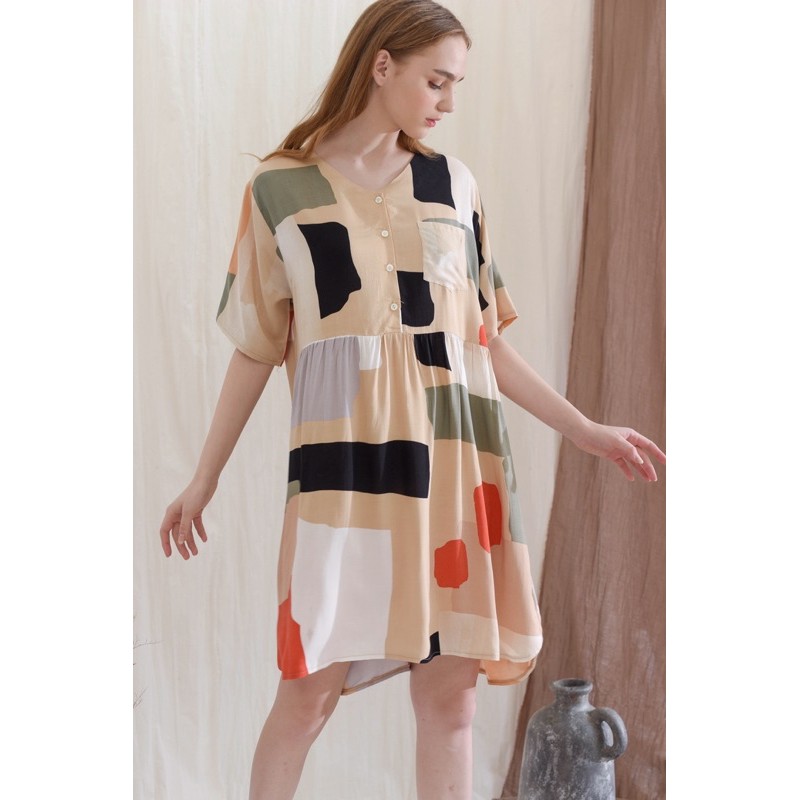 Julia Nightdress - Piyama / Daster Rayon Premium by RAHA Sleepwear-5