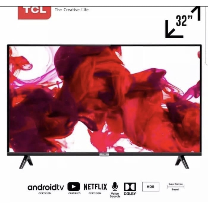 Promo LED TV TCL 32 Inch 32A3 Digital Android Smart TV Murah Banget