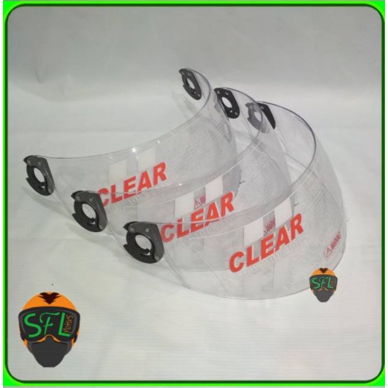 KACA HELM - VISOR HELM FULL FACE BMC JAZZ