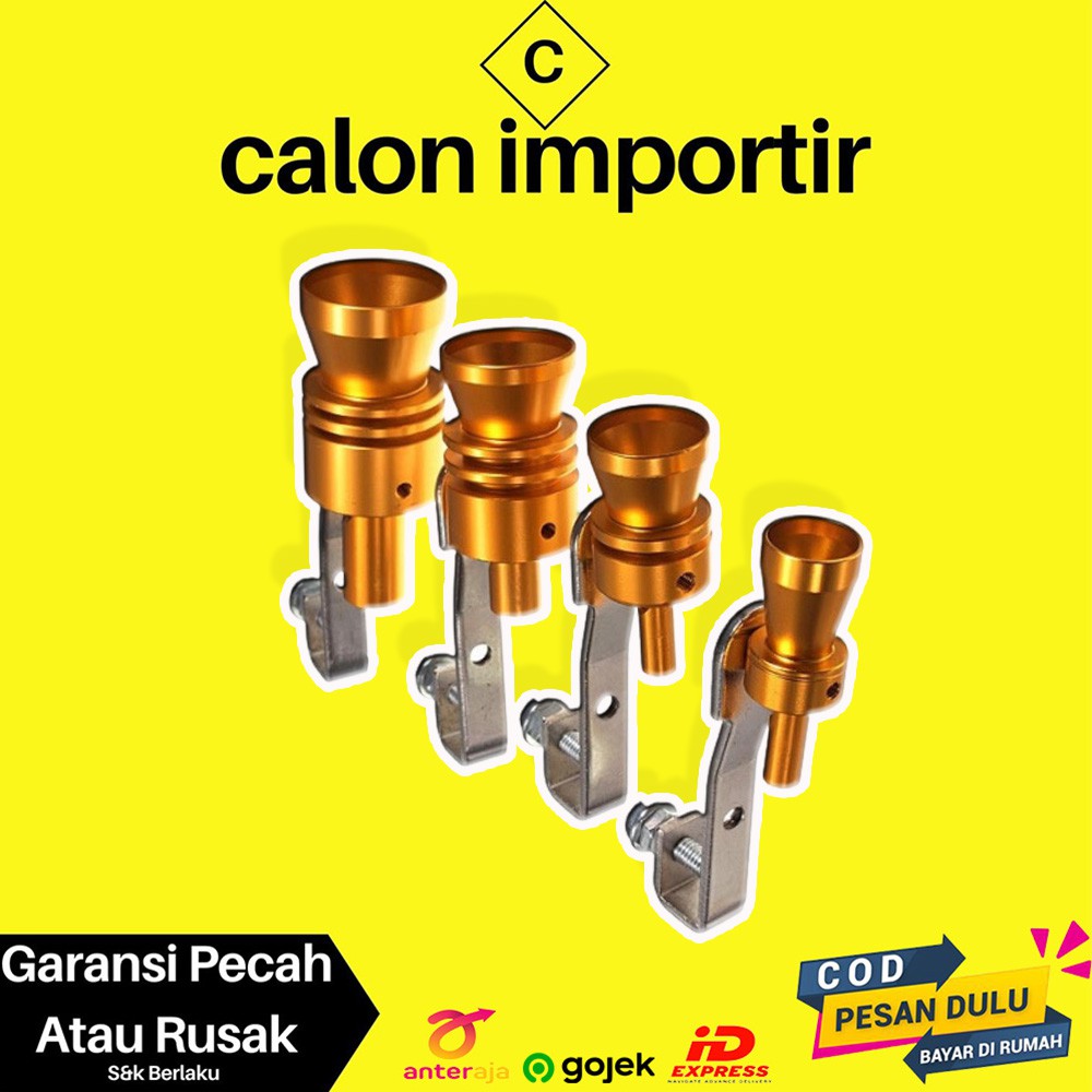 Penyiul Knalpot Kenalpot Mobil Turbo WHISTLE Palsu Pengubah Suara Mobil Biasa Jadi Seperti Turbo