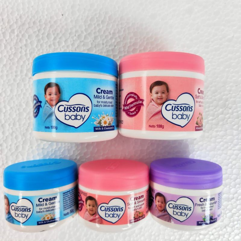 [50GR] [100GR]Cussons Baby Cream 50g / Krim Bayi Cusson