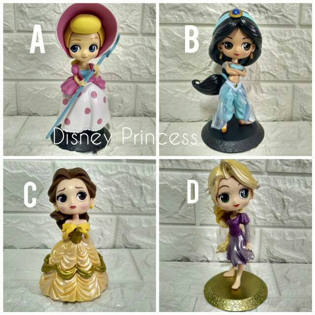 Jasmine figure princess disney belle chibi Q posket