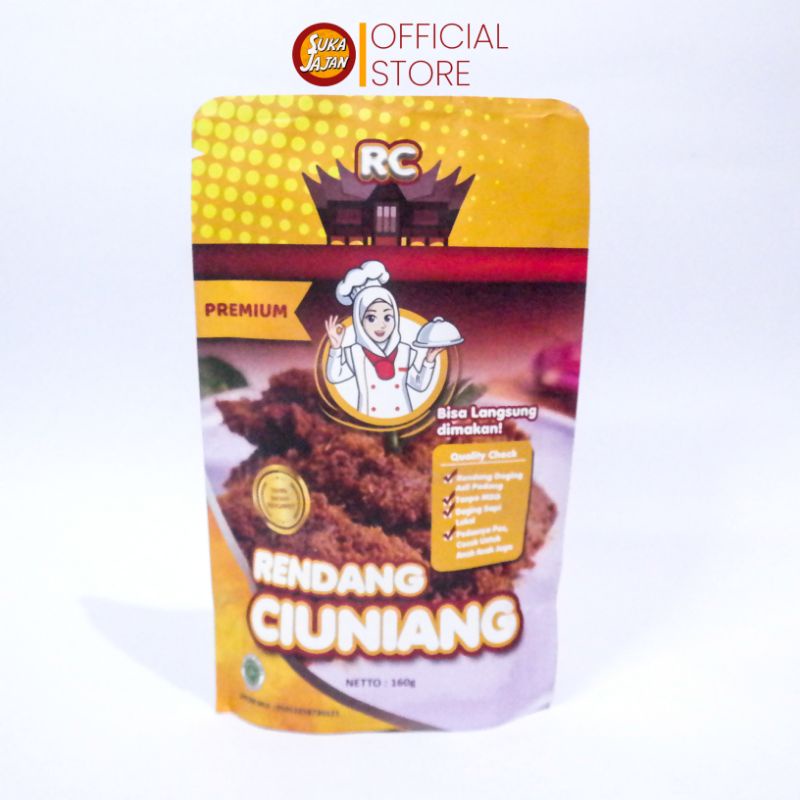 

Rendang Ciuniang Rendang Daging 160gr