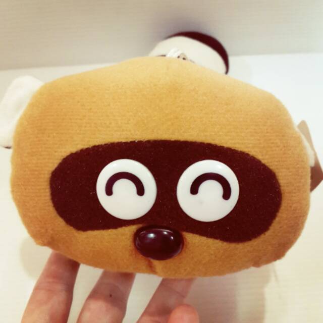 Boneka Binatang Racoon 6" Import