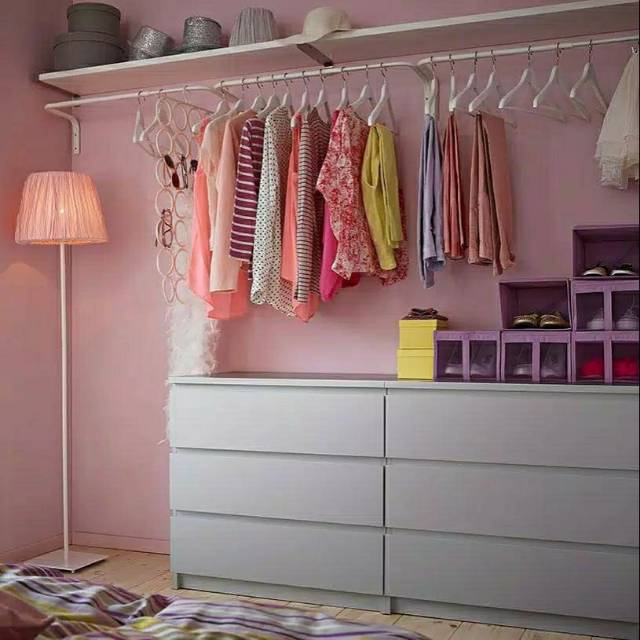 Ikea mulig gantungan baju dinding display baju Ikea mulig gantungan baju dinding display baju