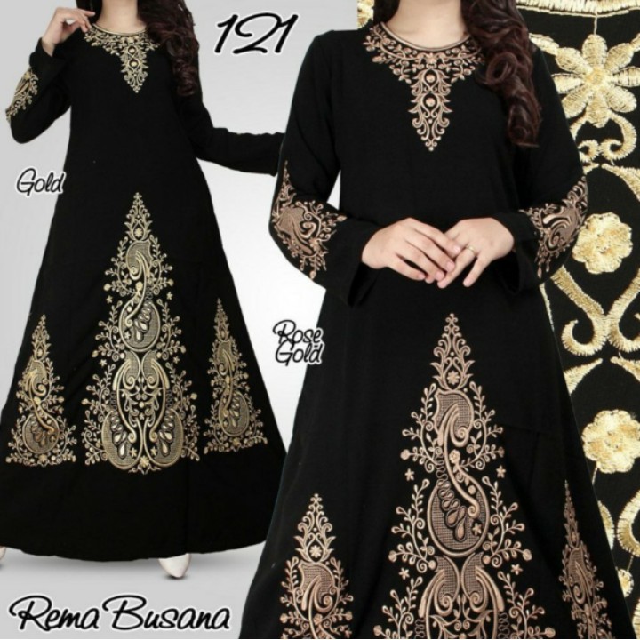 GAMIS ABAYA gamis abaya hitam arab Hot Sale