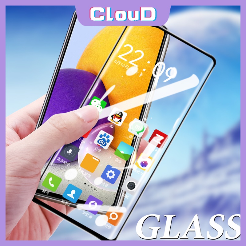 Pelindung Layar Tempered Glass 9D Untuk Infinix S5 Hot 9 10 8 Play 10t 10s 10Lite Smart 3 Plus 4 5 6 Note 8 10 Pro 7Lite