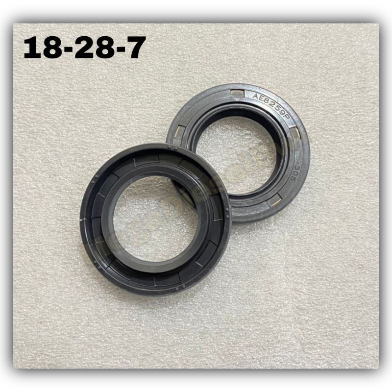 oli seal 18-28-7 plunger piston pompa mesin 2tak tu26(harga per pcs)