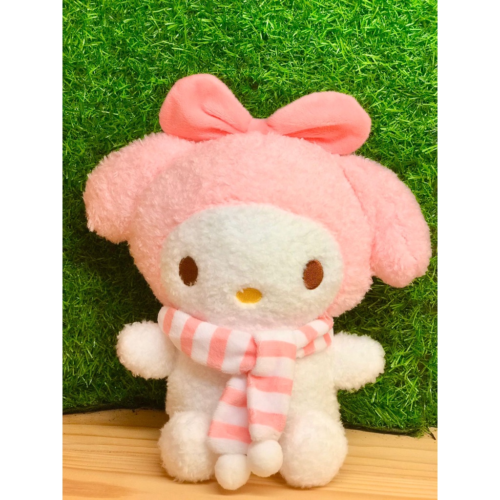 MAINAN BONEKA HELLO KITTY PURIN CINNAMOROLL MELODY SCARF