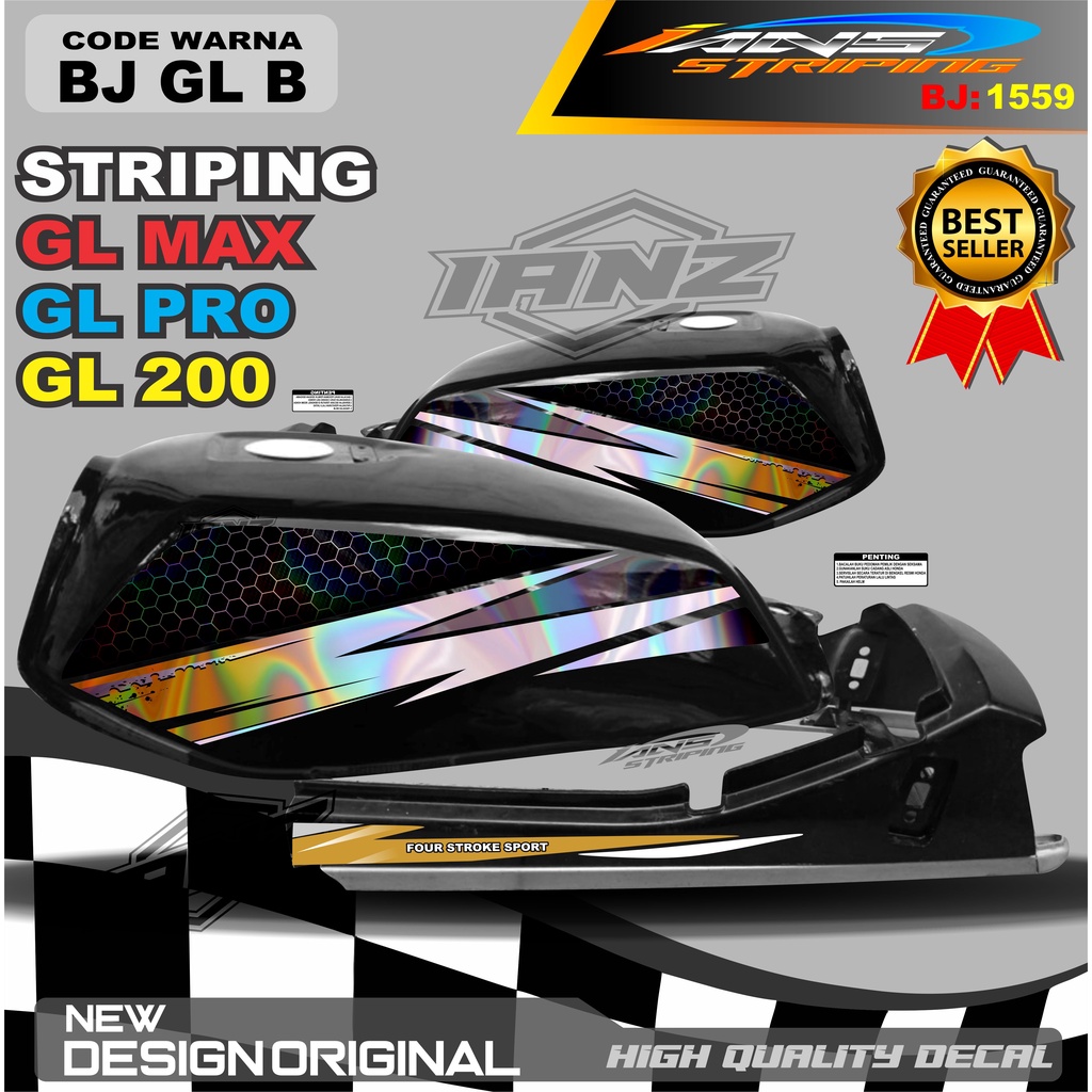 STRIPING COSTUM GL PRO VARIASI HOLOGRAM / STRIPING GL PRO MAX VARIASI HOLOGRAM / STRIPING GL