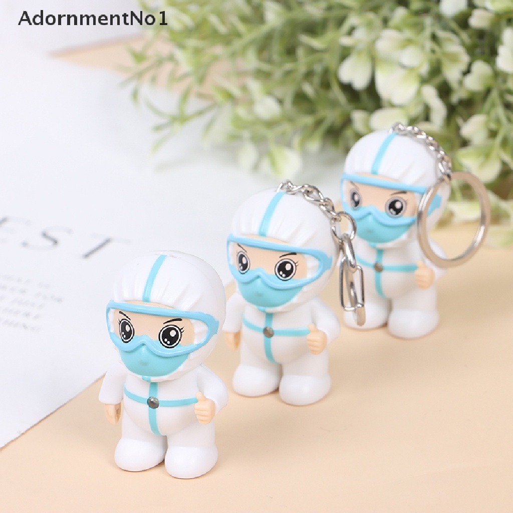 (AdornmentNo1) Gantungan Kunci Bentuk Staff Humanoid Untuk Souvenir Thanksgiving