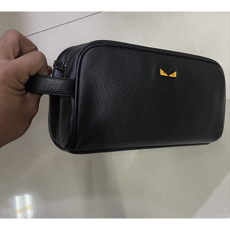 Pouch Bag FENDI Kulit Asli Handbag Premium Quality