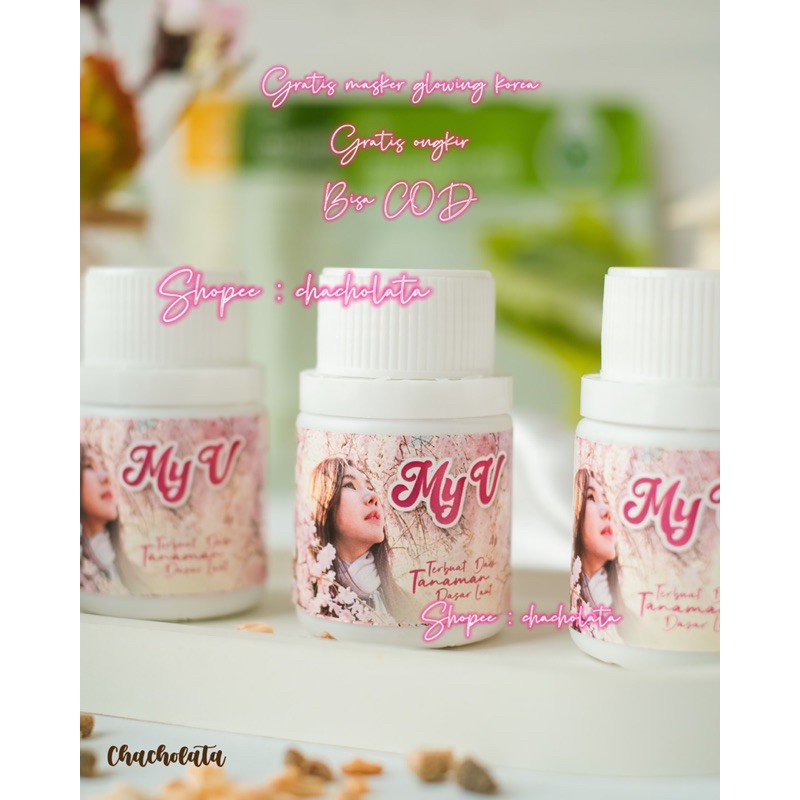 PROMO BELI 2 DAPAT 20 GIFT | My V Putih Double Strong By Cs Wijaya Original | My V Putih By Cs Wijay