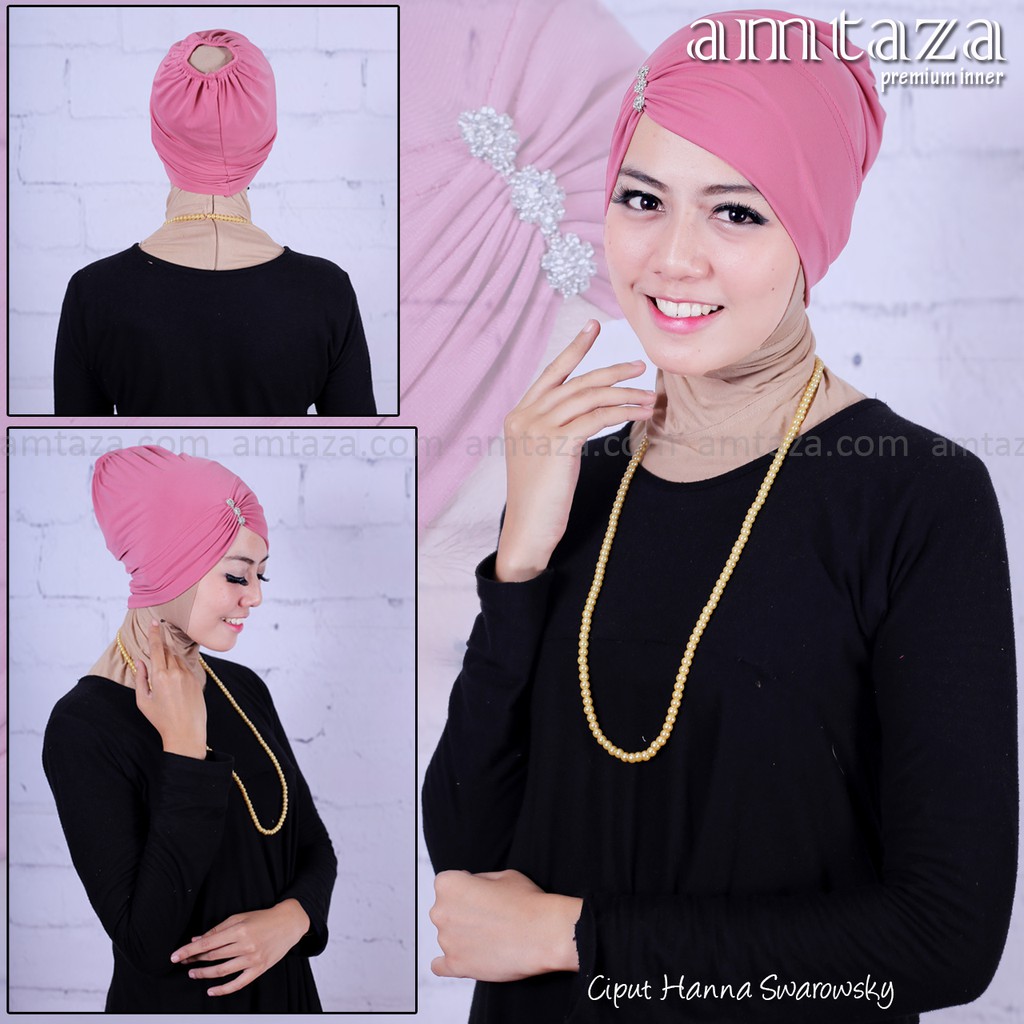 INNER HIJAB / DALEMAN KERUDUNG / CIPUT HANNA SWAROWSKY RISTY TAGOR JERSEY AMTAZA GROSIR MURAH