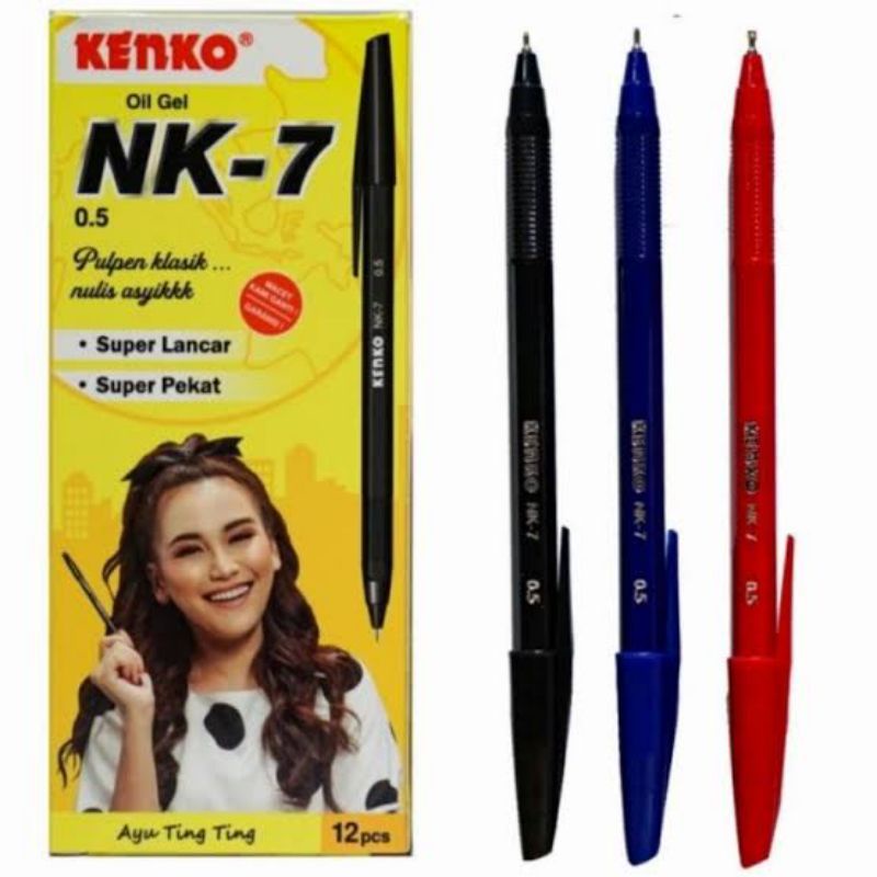 

pulpen Nk-7 0,5mm (12pcs)