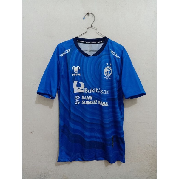 Jersey Sriwijaya FC Palembang GK Kiper Biru Liga 2 2021 Original Tweve