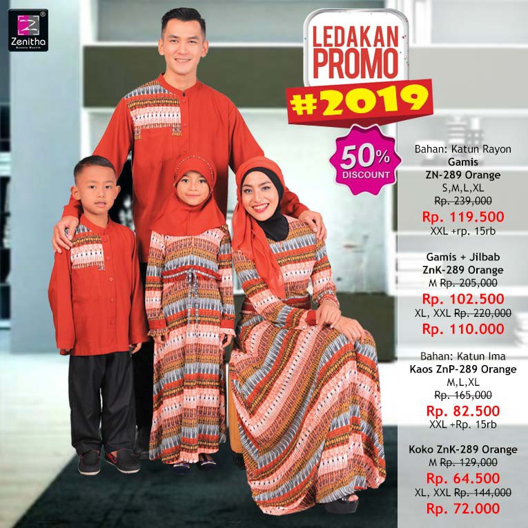 Zenitha Koko Anak 289 Orange