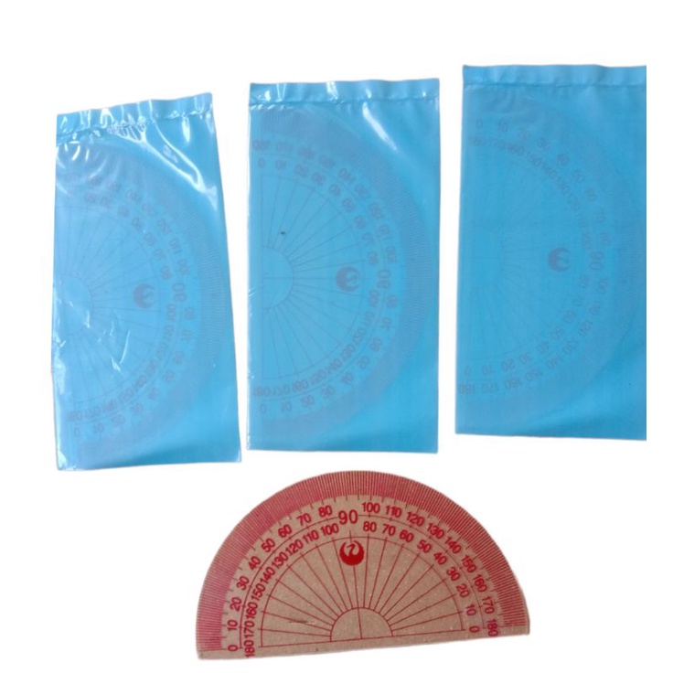 

Penggaris busur derajat satuan