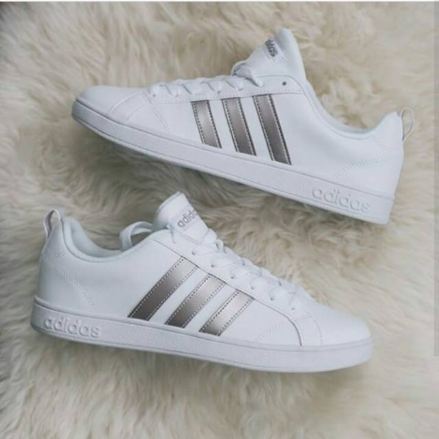 Adidas Neo Advantage White gold