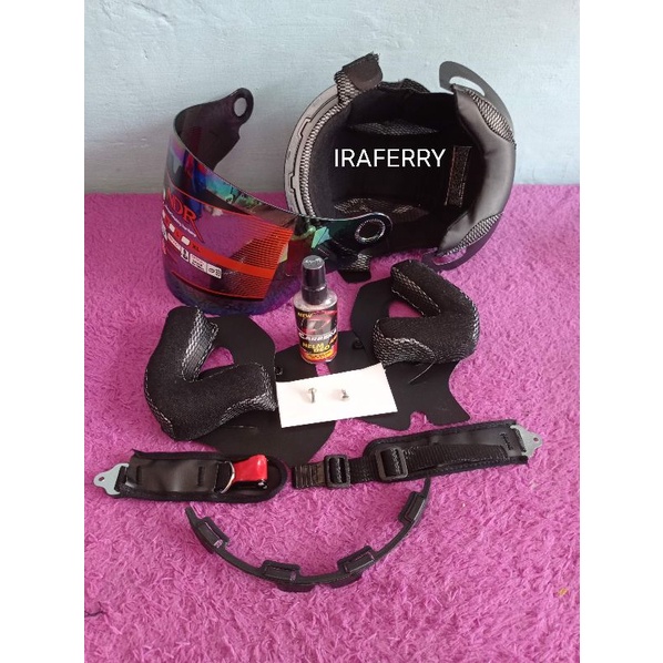 BUSA HELM TAKACHI HAL FACE UNIVERSAL PAKET KACA HELM TAKACHI TGP JP DLL