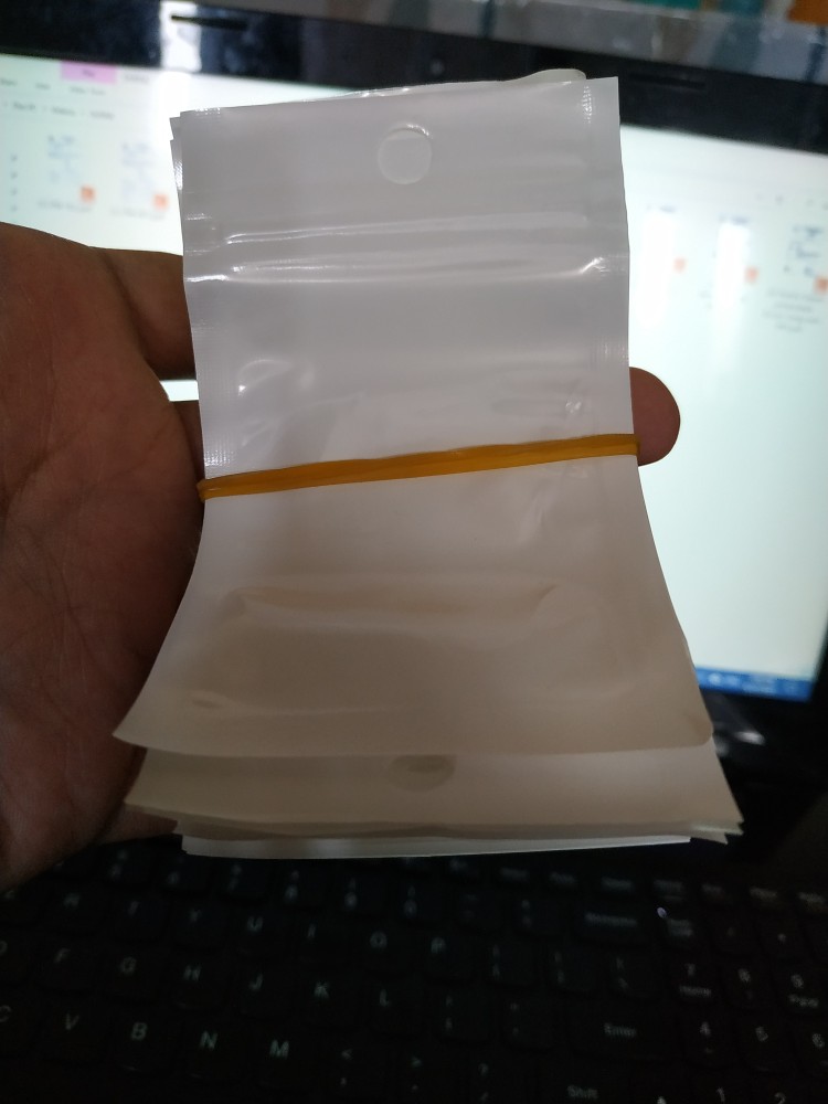 Termurah Plastik Klip Plastik Ziplock 6x10 Cm Putih Susu