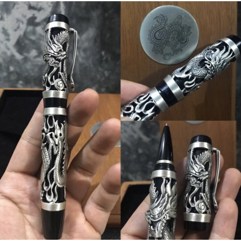 

Pulpen Artex Exclusive Silver Dragon Limited Edition Original