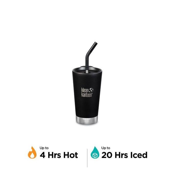 Klean Kanteen Insulated Tumbler Shale Black 473 ml