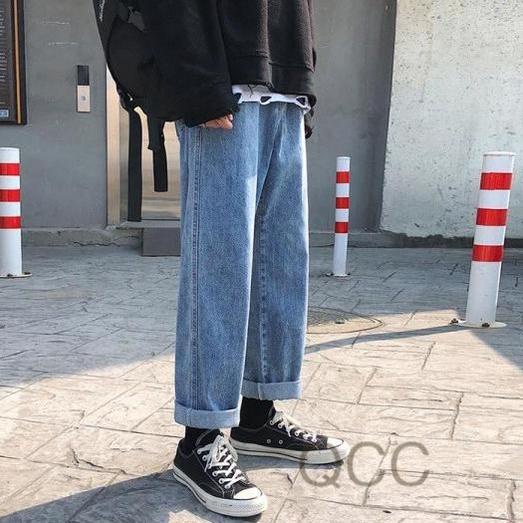 Bagus Dipakai.. Celana jeans pria celana santai pria jeans baggy pants pria ankle pants pria jeans k