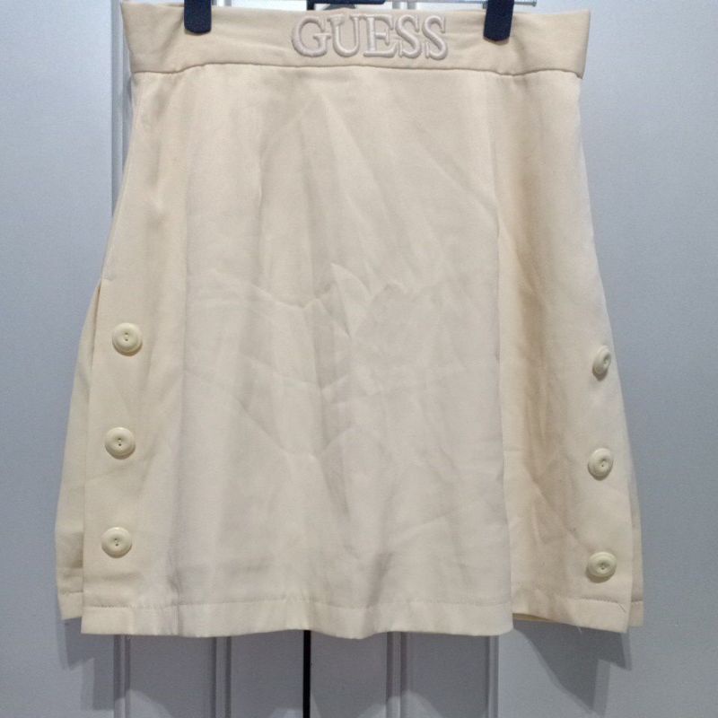 Rok Celana GUESS Kuning Pastel Premium